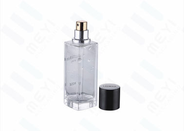 45ml正方形の包む贅沢なガラス香水瓶空の香水瓶