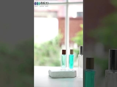 オーダーメイドロゴ付き 豪華 白色 輝く香水 旅行テストボトル