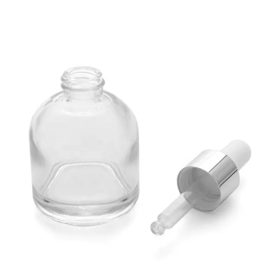 非こぼれの基礎ガラス ビン18mmのこはく色の点滴器のびん