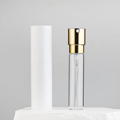 携帯用口頭のために空スプレーのびん10mlの上のカスタム化のオレンジねじれ