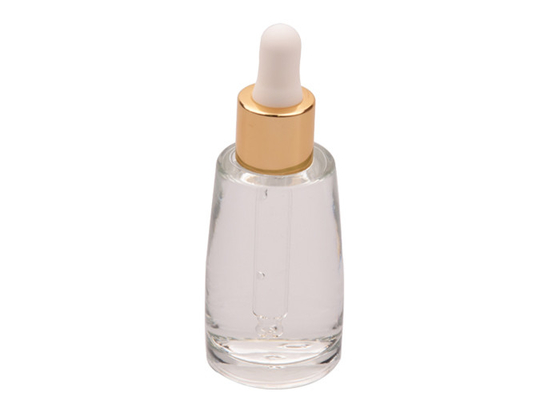 100ml 18/415ローズの金の点滴器のびんの漏出証拠ガラスのローションのびん